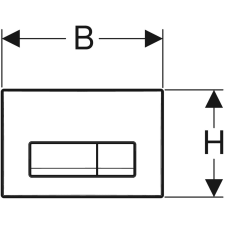 CLAPET? DE AC?IONARE REZERVOR INCASTRAT DELTA50 CROM